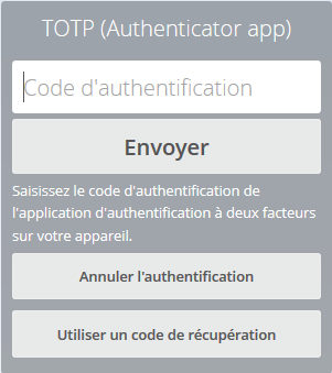 totp code