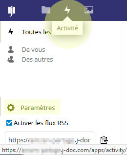rss parametre