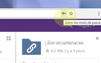 erreur chrome 40 mot passe