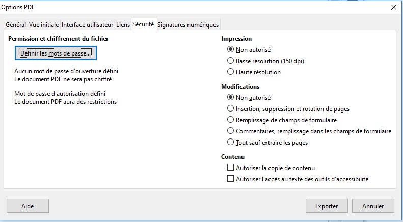 proteger un pdf