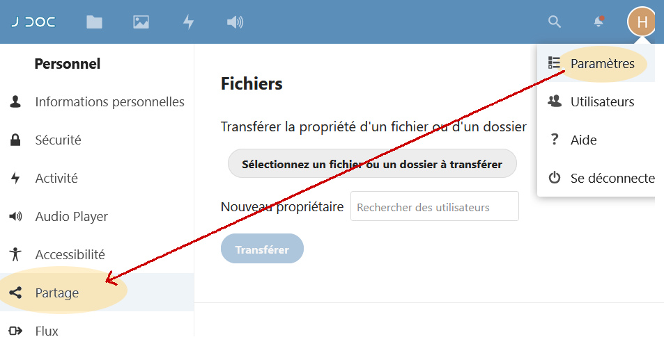 transfert propriete